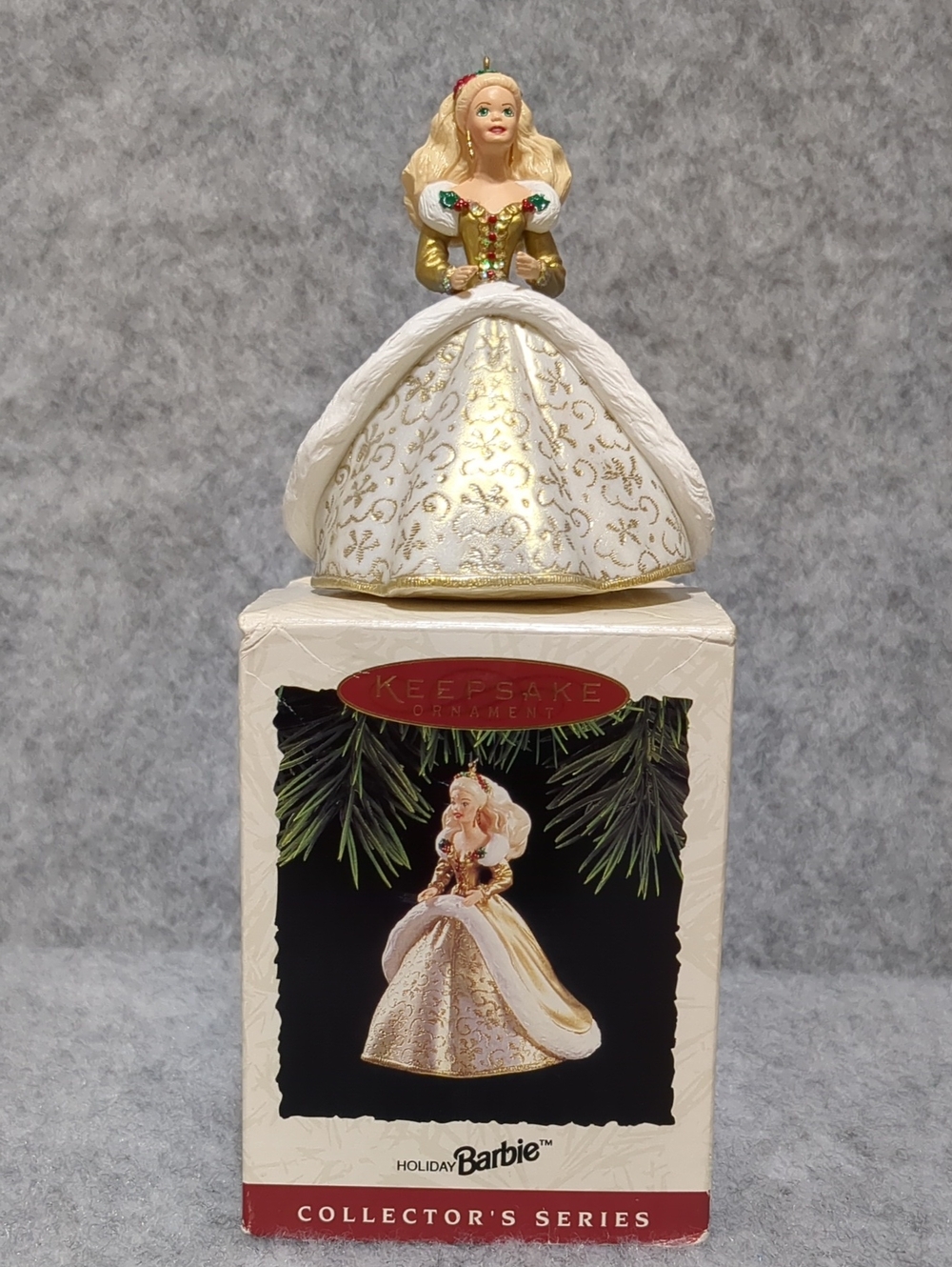 Hallmark Keepsake Holiday Barbie ornament 1994 #2